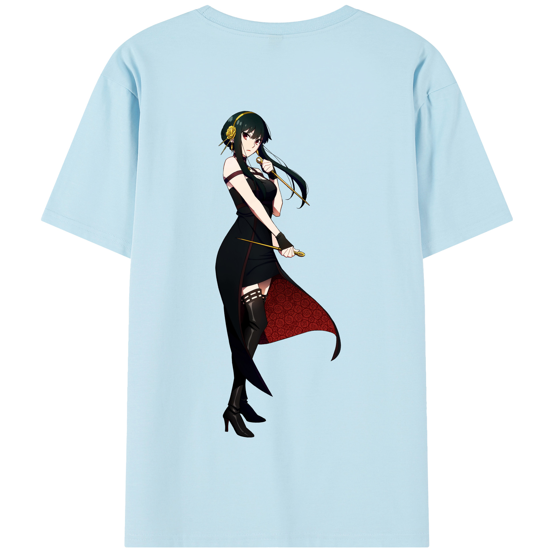 （画像用） SPY×FAMILY间谍家家酒 綿100％半袖Tシャツ（背面プリント）